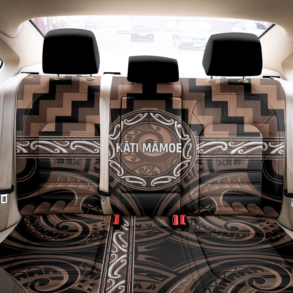 Aotearoa Kati Mamoe Back Car Seat Cover Maori Iwi Poutama Puhoro Tattoo