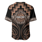 Aotearoa Kati Mamoe Personalised Baseball Jersey Maori Iwi Poutama Puhoro Tattoo