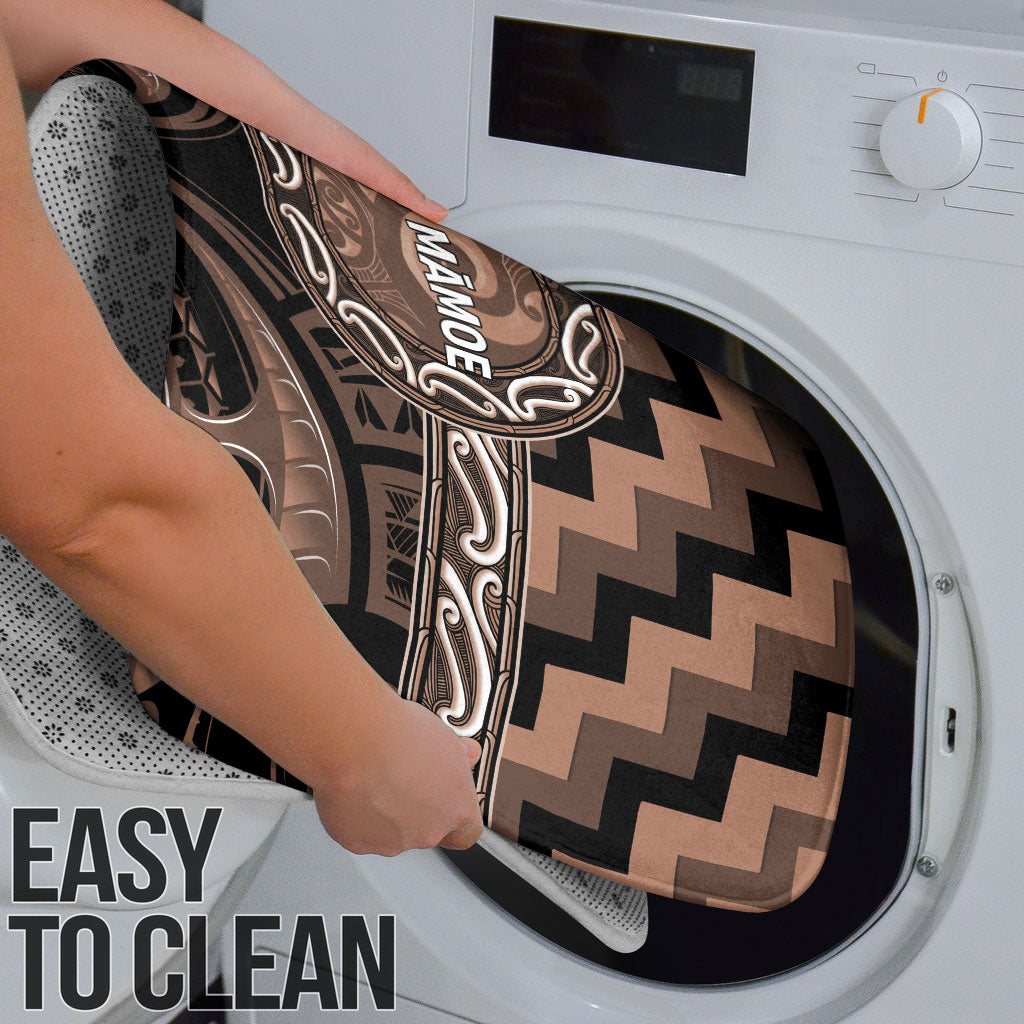 Aotearoa Kati Mamoe Bathroom Set Maori Iwi Poutama Puhoro Tattoo