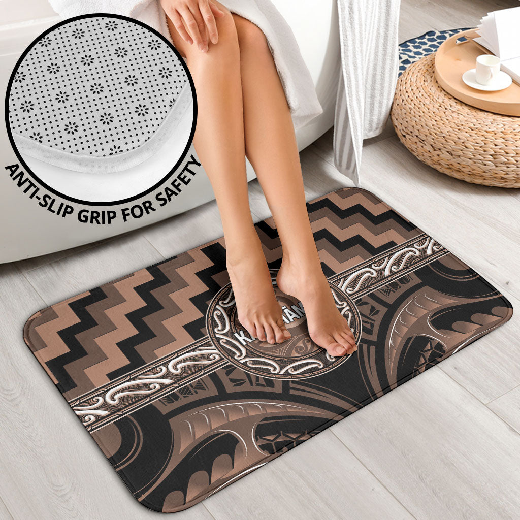 Aotearoa Kati Mamoe Bathroom Set Maori Iwi Poutama Puhoro Tattoo
