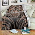 Aotearoa Kati Mamoe Blanket Maori Iwi Poutama Puhoro Tattoo