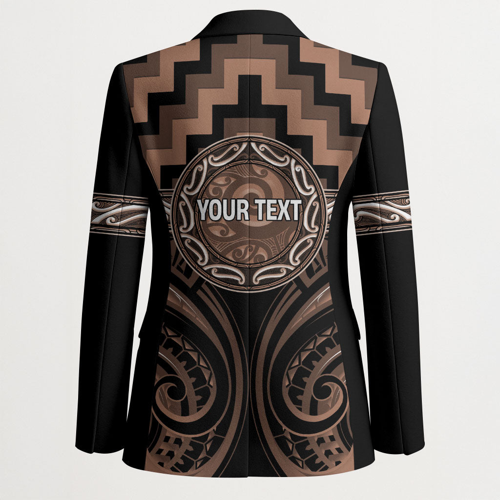 Aotearoa Kati Mamoe Personalised Blazer Maori Iwi Poutama Puhoro Tattoo