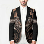 Aotearoa Kati Mamoe Personalised Blazer Maori Iwi Poutama Puhoro Tattoo