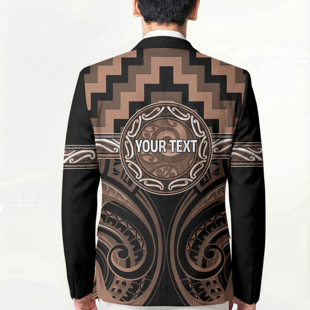 Aotearoa Kati Mamoe Personalised Blazer Maori Iwi Poutama Puhoro Tattoo