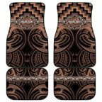 Aotearoa Kati Mamoe Personalised Car Mats Maori Iwi Poutama Puhoro Tattoo