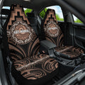 Aotearoa Kati Mamoe Car Seat Cover Maori Iwi Poutama Puhoro Tattoo