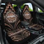 Aotearoa Kati Mamoe Car Seat Cover Maori Iwi Poutama Puhoro Tattoo