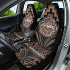 Aotearoa Kati Mamoe Car Seat Cover Maori Iwi Poutama Puhoro Tattoo