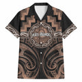 Aotearoa Kati Mamoe Personalised Hawaiian Shirt Maori Iwi Poutama Puhoro Tattoo