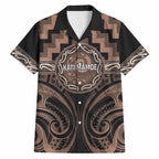Aotearoa Kati Mamoe Personalised Hawaiian Shirt Maori Iwi Poutama Puhoro Tattoo