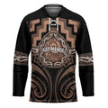 Aotearoa Kati Mamoe Personalised Hockey Jersey Maori Iwi Poutama Puhoro Tattoo