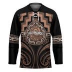 Aotearoa Kati Mamoe Personalised Hockey Jersey Maori Iwi Poutama Puhoro Tattoo