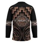 Aotearoa Kati Mamoe Personalised Hockey Jersey Maori Iwi Poutama Puhoro Tattoo