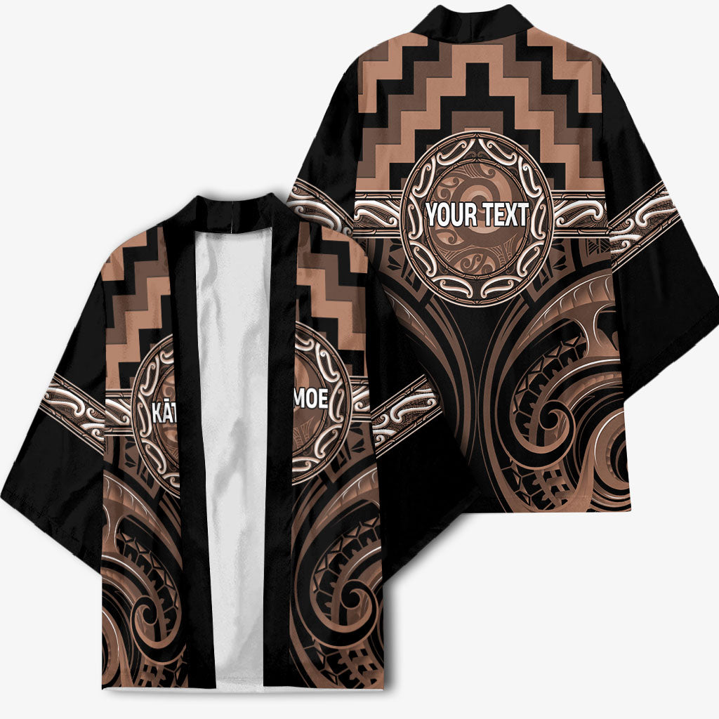 Aotearoa Kati Mamoe Personalised Kimono Maori Iwi Poutama Puhoro Tattoo