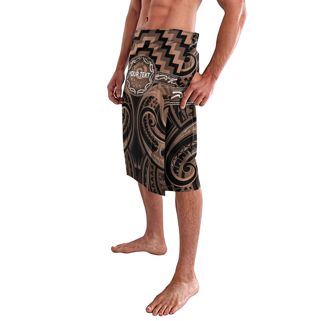 Aotearoa Kati Mamoe Personalised Lavalava Maori Iwi Poutama Puhoro Tattoo