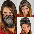 Aotearoa Kati Mamoe Neck Gaiter Maori Iwi Poutama Puhoro Tattoo