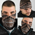Aotearoa Kati Mamoe Neck Gaiter Maori Iwi Poutama Puhoro Tattoo