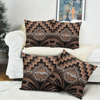 Aotearoa Kati Mamoe Pillow Cover Maori Iwi Poutama Puhoro Tattoo