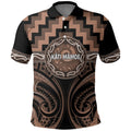 Aotearoa Kati Mamoe Personalised Polo Shirt Maori Iwi Poutama Puhoro Tattoo