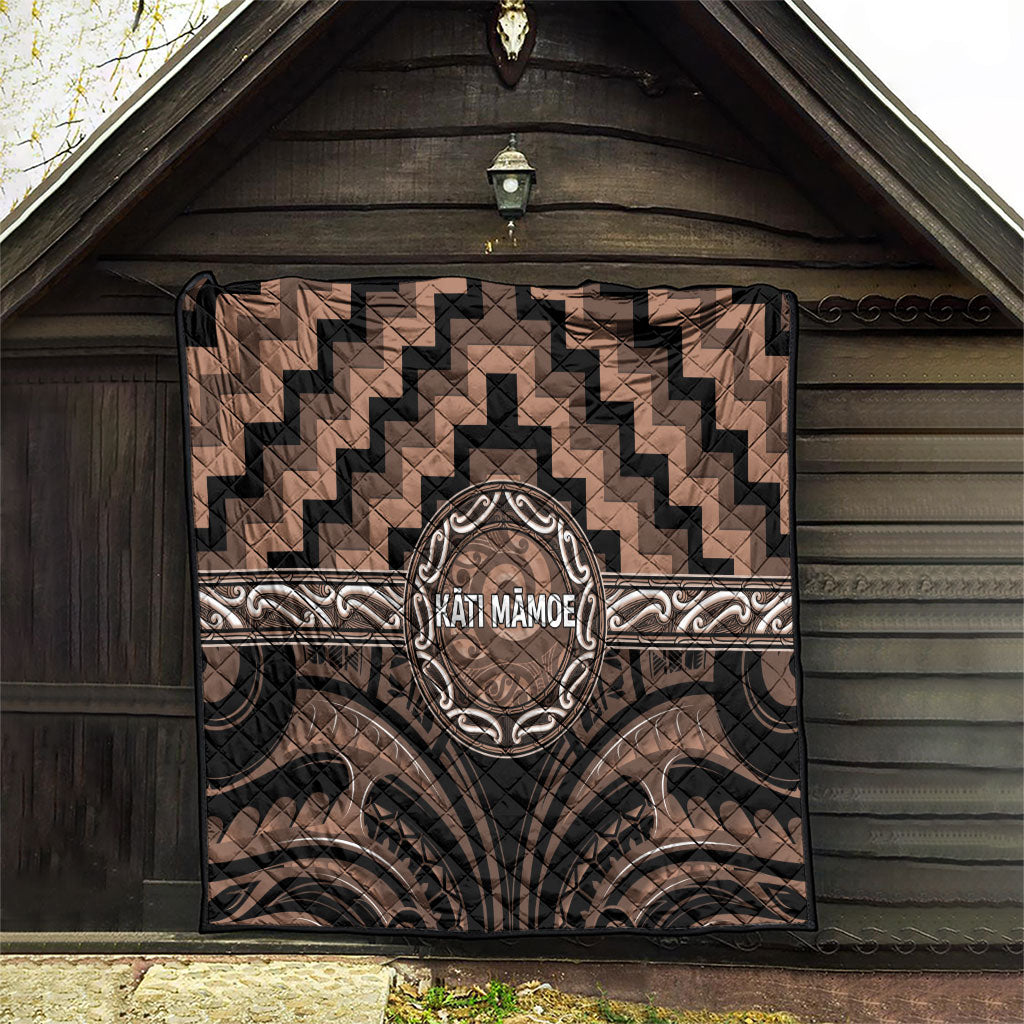 Aotearoa Kati Mamoe Quilt Maori Iwi Poutama Puhoro Tattoo