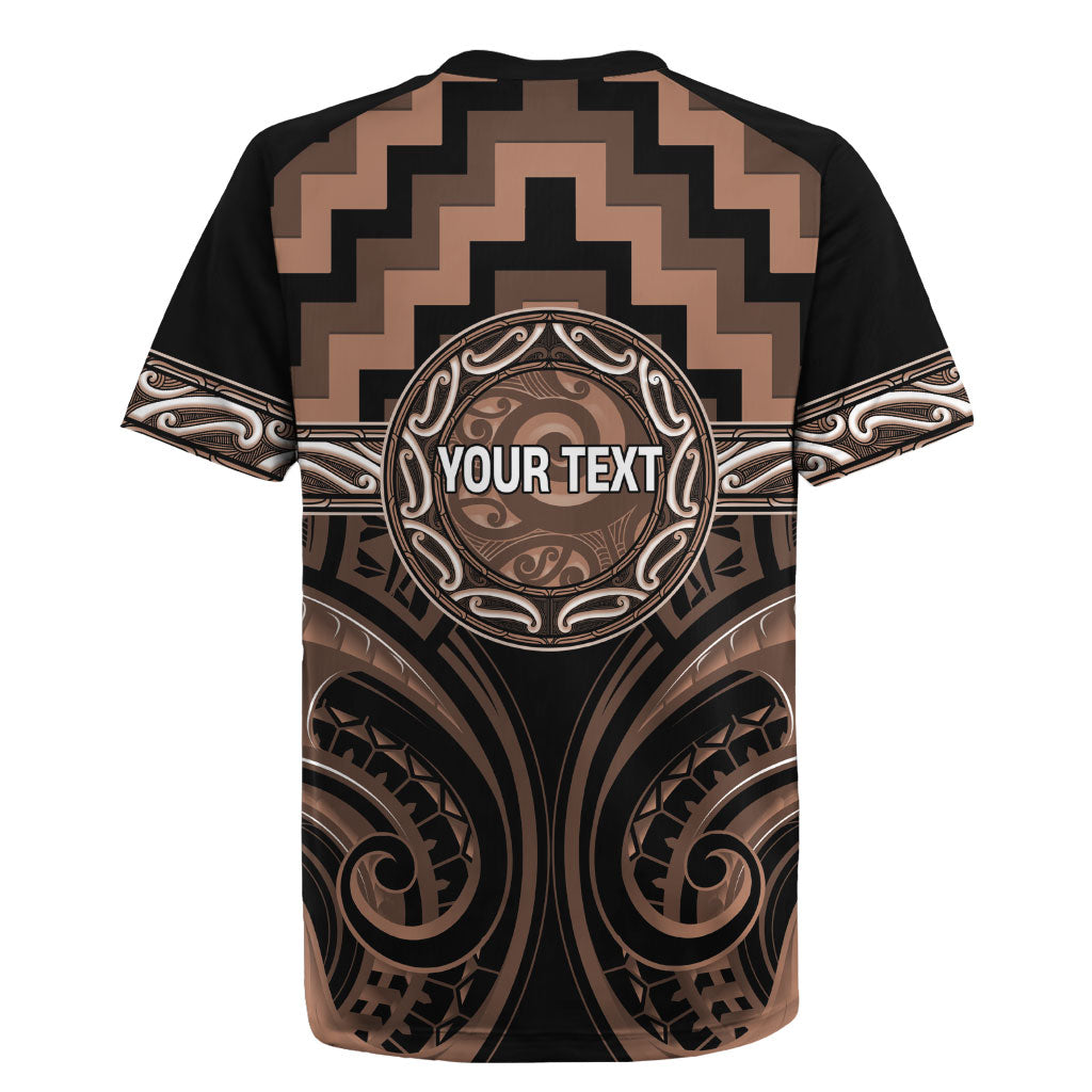 Aotearoa Kati Mamoe Personalised Rugby Jersey Maori Iwi Poutama Puhoro Tattoo