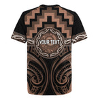 Aotearoa Kati Mamoe Personalised Rugby Jersey Maori Iwi Poutama Puhoro Tattoo