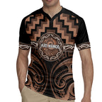 Aotearoa Kati Mamoe Personalised Rugby Jersey Maori Iwi Poutama Puhoro Tattoo