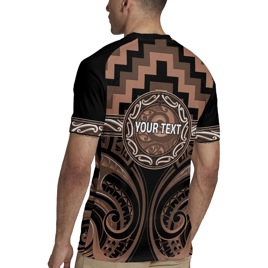 Aotearoa Kati Mamoe Personalised Rugby Jersey Maori Iwi Poutama Puhoro Tattoo