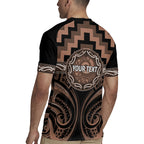 Aotearoa Kati Mamoe Personalised Rugby Jersey Maori Iwi Poutama Puhoro Tattoo