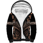 Aotearoa Kati Mamoe Personalised Sherpa Hoodie Maori Iwi Poutama Puhoro Tattoo