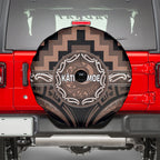 Aotearoa Kati Mamoe Spare Tire Cover Maori Iwi Poutama Puhoro Tattoo