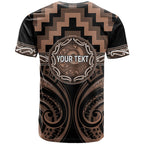 Aotearoa Kati Mamoe Personalised T Shirt Maori Iwi Poutama Puhoro Tattoo