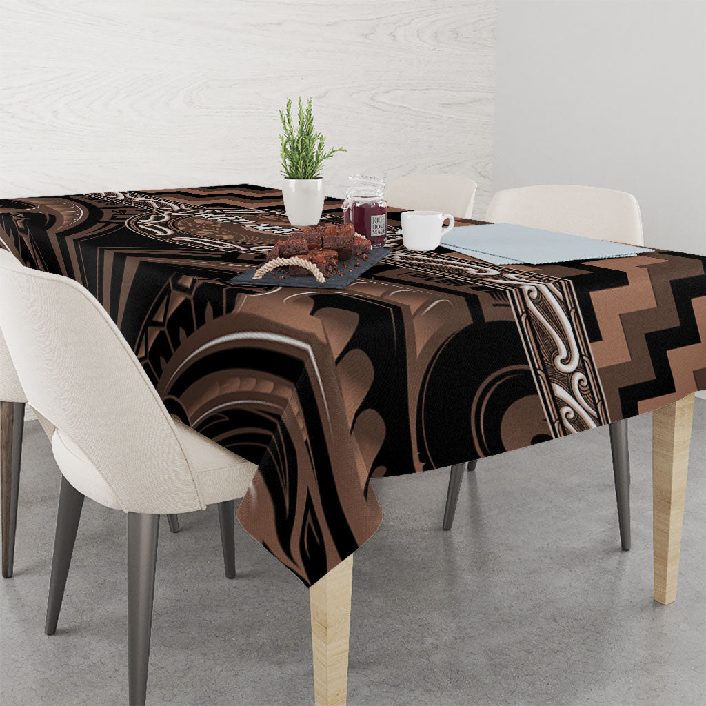 Aotearoa Kati Mamoe Tablecloth Maori Iwi Poutama Puhoro Tattoo
