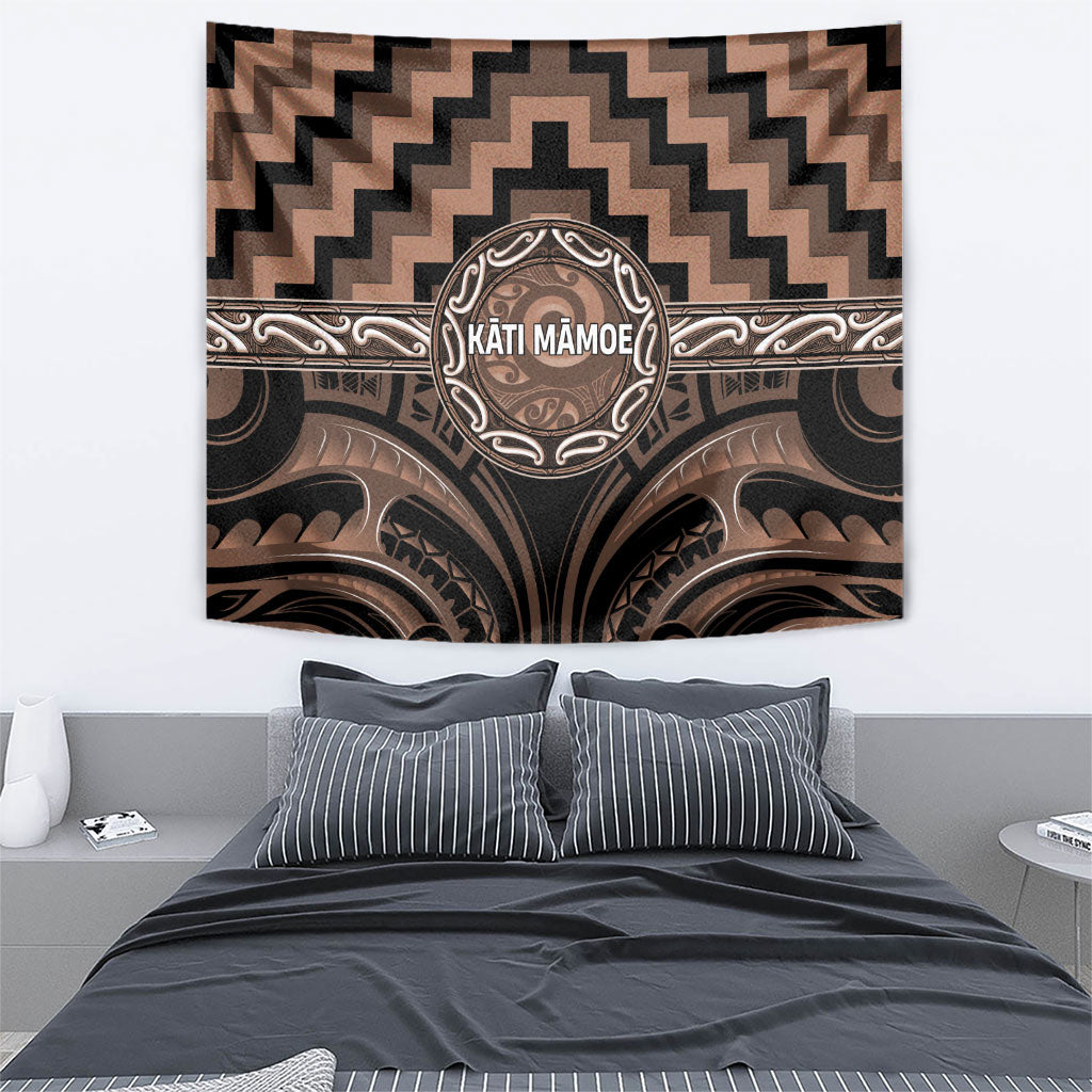 Aotearoa Kati Mamoe Tapestry Maori Iwi Poutama Puhoro Tattoo