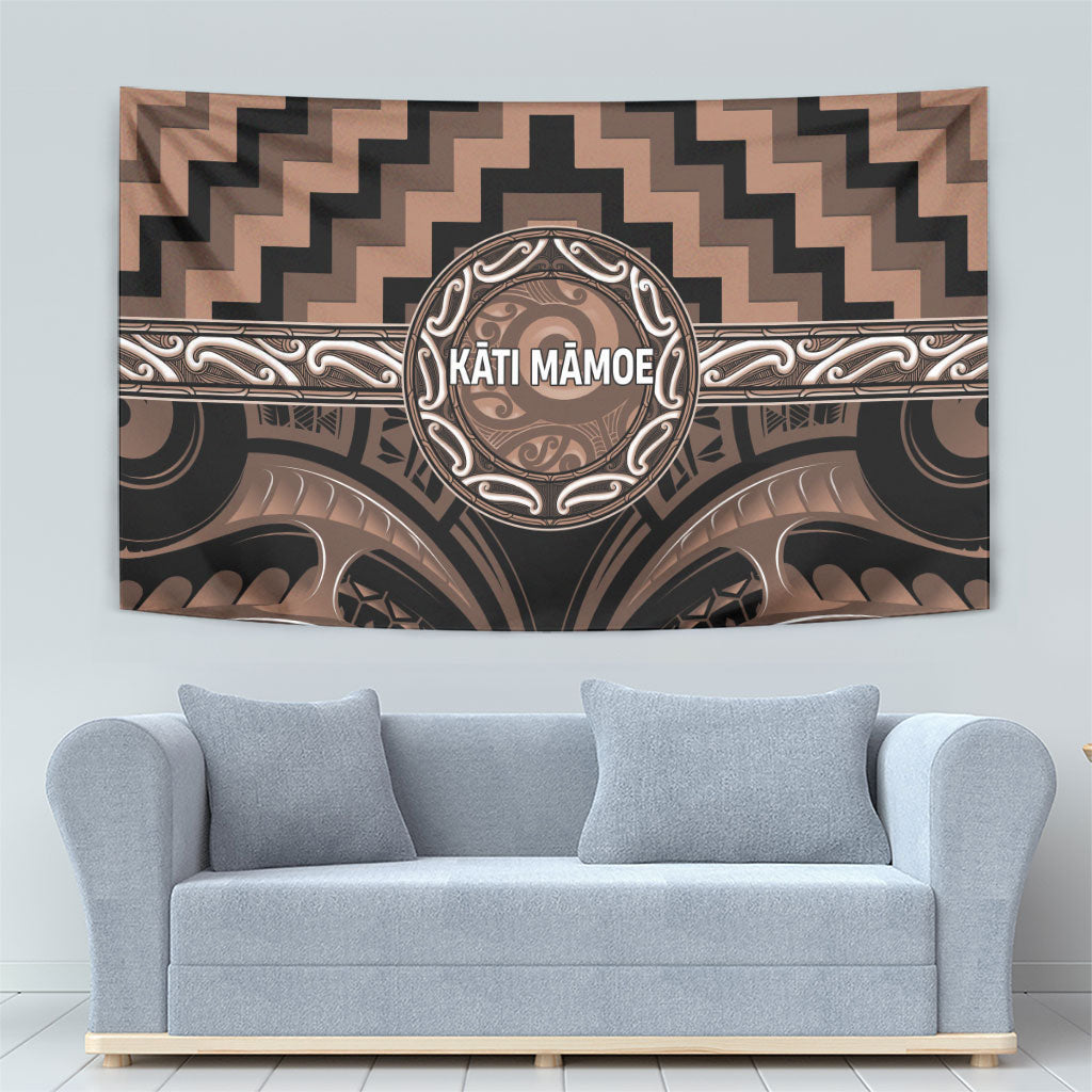 Aotearoa Kati Mamoe Tapestry Maori Iwi Poutama Puhoro Tattoo