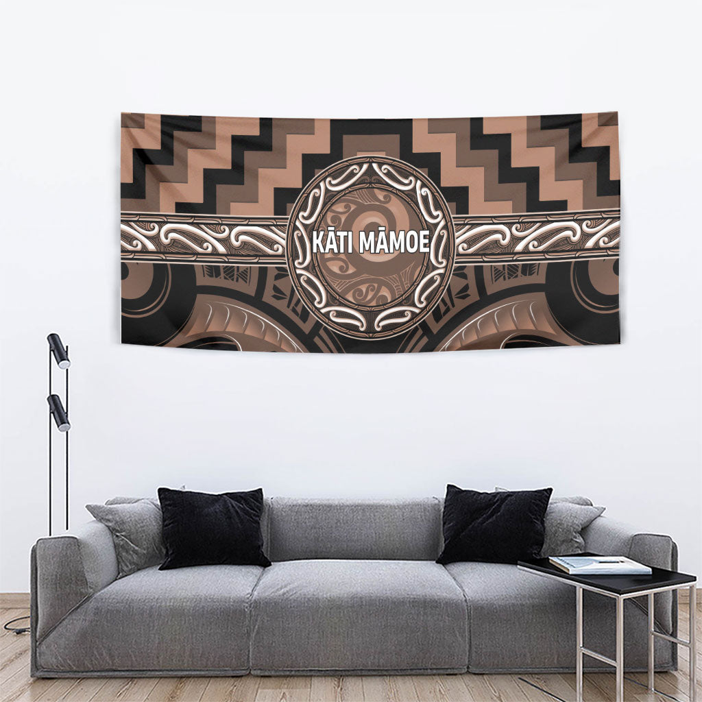 Aotearoa Kati Mamoe Tapestry Maori Iwi Poutama Puhoro Tattoo