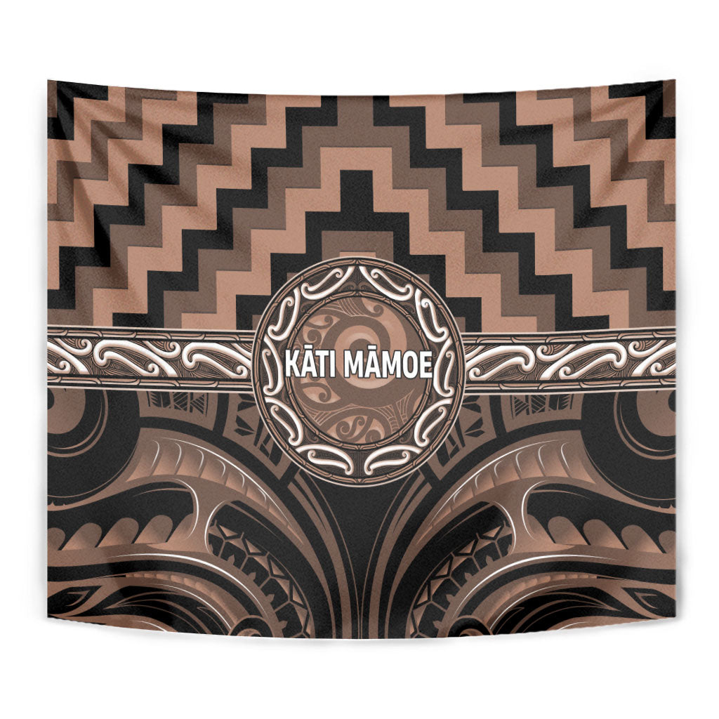 Aotearoa Kati Mamoe Tapestry Maori Iwi Poutama Puhoro Tattoo