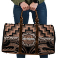 Aotearoa Kati Mamoe Travel Bag Maori Iwi Poutama Puhoro Tattoo