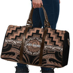 Aotearoa Kati Mamoe Travel Bag Maori Iwi Poutama Puhoro Tattoo