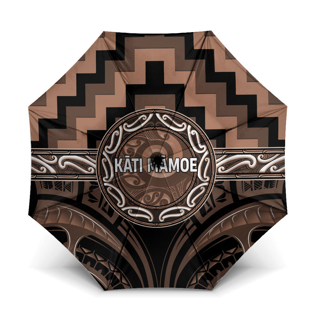 Aotearoa Kati Mamoe Umbrella Maori Iwi Poutama Puhoro Tattoo