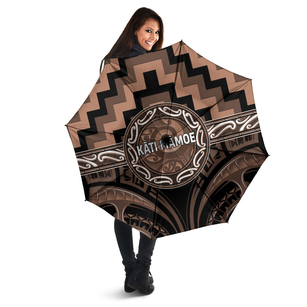 Aotearoa Kati Mamoe Umbrella Maori Iwi Poutama Puhoro Tattoo