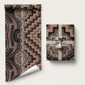 Aotearoa Kati Mamoe Wrapping Paper Maori Iwi Poutama Puhoro Tattoo