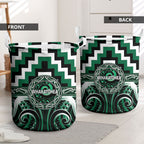 Aotearoa Whakatohea Laundry Basket Maori Iwi Poutama Puhoro Tattoo