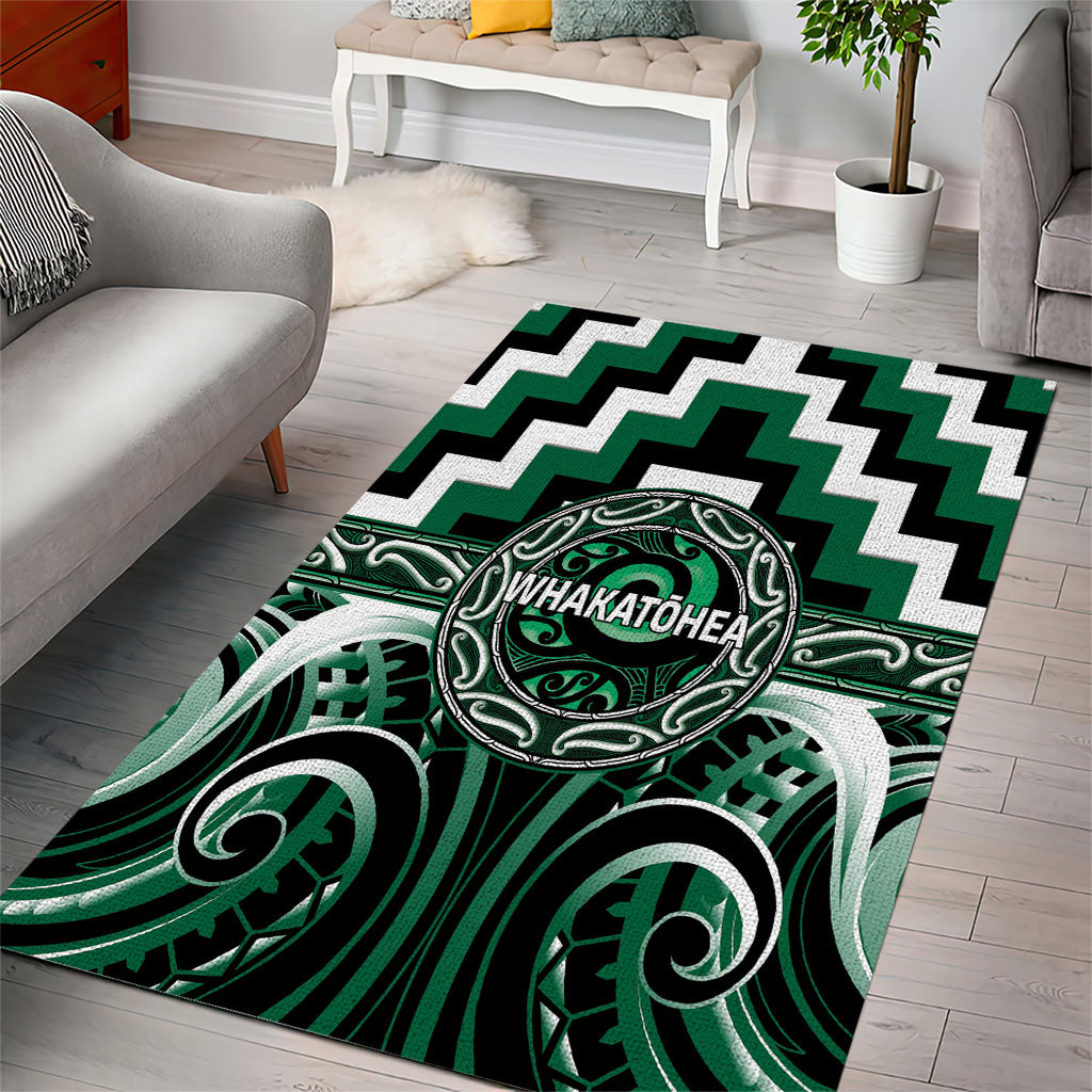 Aotearoa Whakatohea Area Rug Maori Iwi Poutama Puhoro Tattoo