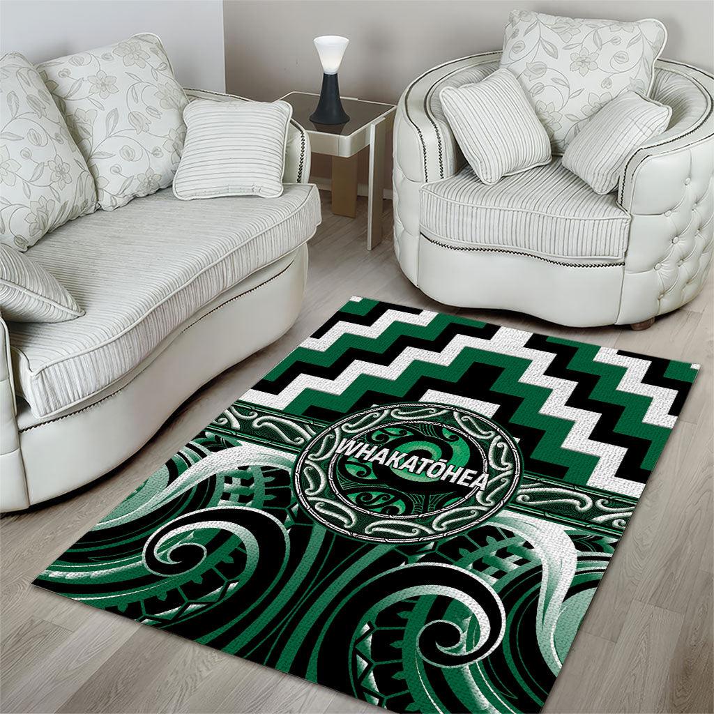 Aotearoa Whakatohea Area Rug Maori Iwi Poutama Puhoro Tattoo