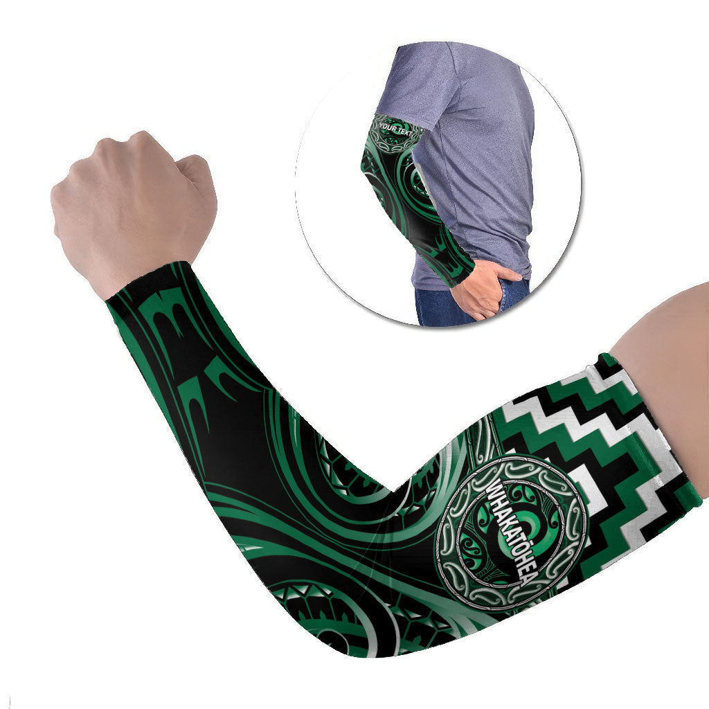 Aotearoa Whakatohea Personalised Arm Sleeves Maori Iwi Poutama Puhoro Tattoo