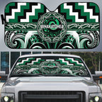 Aotearoa Whakatohea Auto Sun Shade Maori Iwi Poutama Puhoro Tattoo