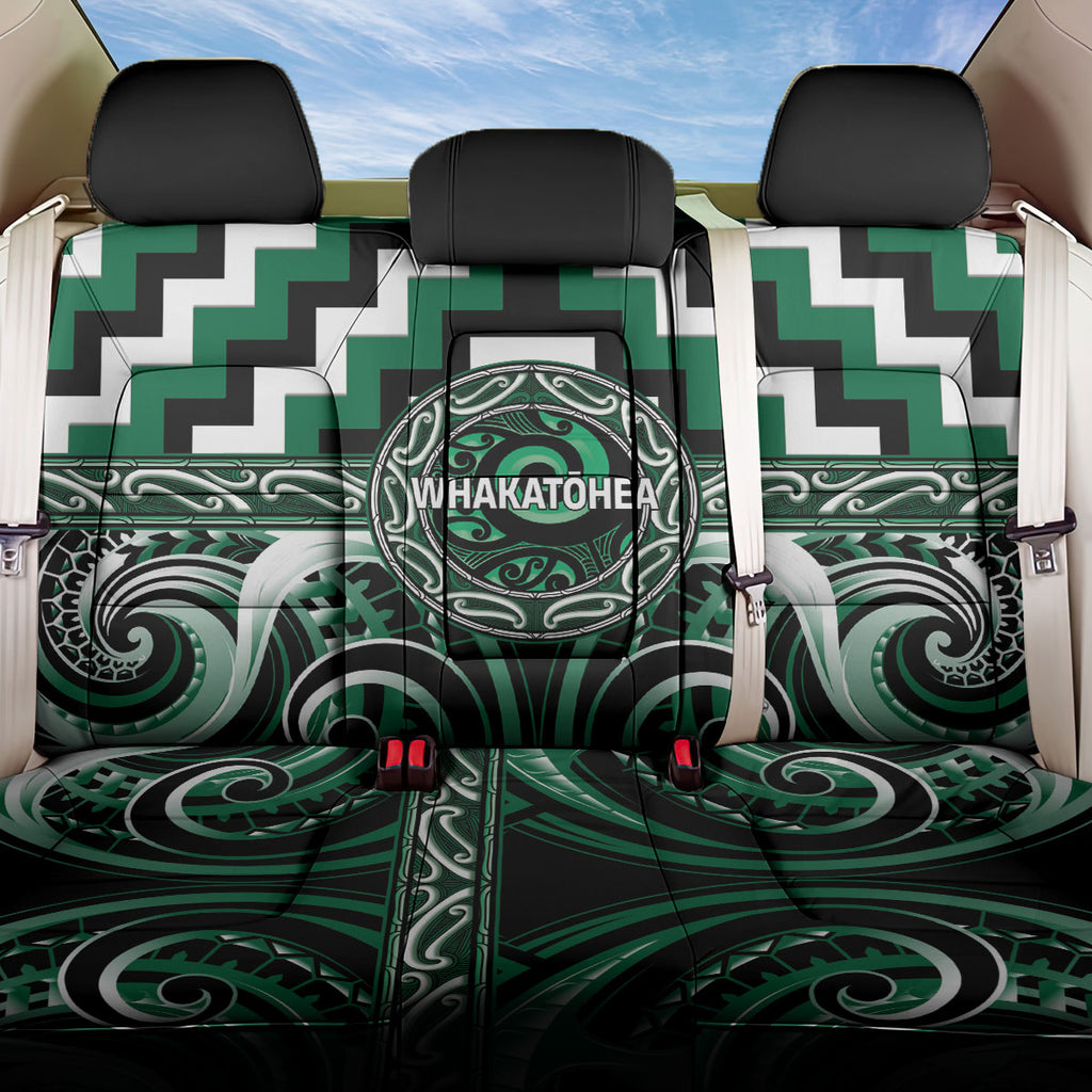 Aotearoa Whakatohea Back Car Seat Cover Maori Iwi Poutama Puhoro Tattoo