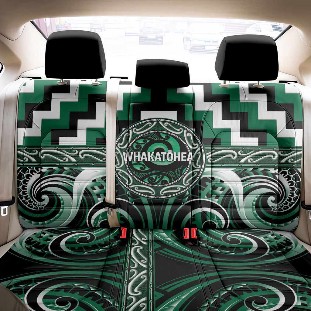 Aotearoa Whakatohea Back Car Seat Cover Maori Iwi Poutama Puhoro Tattoo