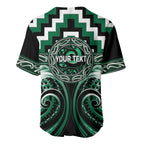 Aotearoa Whakatohea Personalised Baseball Jersey Maori Iwi Poutama Puhoro Tattoo